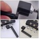 thumbnail image 3 of Moluckfu 10Ud Girador De Cuerdas Para Guitarra Y Ukelele Compacto Y Portátil En Negro, 3 of 8