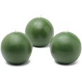 thumbnail image 1 of Zest Candle CBZ-011_8 96-Piece Ball Candle, 2", Hunter Green, 1 of 1
