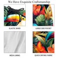 thumbnail image 4 of luoweisi Men's Beach Shorts Quick Dry Swim Trunks with Mesh Lining Toucan S, 4 of 5