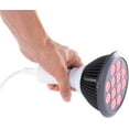 thumbnail image 2 of Red Light Therapy, 660nm 850nm, 12 Dual Chip LEDs, Portable and Targeted High Irradiance for Skin, Pain Relief, Anti-Aging, Muscle Recovery, Sleep - Power Cord & Base Included, HG24, 2 of 5