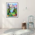 thumbnail image 3 of Diamante pintura 5D taladro redondo completo mosaico DIY bosque paisaje Kit decoración de la pared Tmvgtek decoración de arte en el hogar, 3 of 9