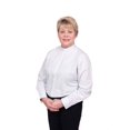 thumbnail image 4 of Chemise de Clergé pour Femmes - Col à Patte Manches Longues (18, Gris Argenté), 4 of 4