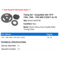 thumbnail image 2 of Timing Set - Compatible with 1979 - 1986, 1988 - 1990 GMC C3500 7.4L V8 1980 1981 1982 1983 1984 1985 1989, 2 of 2