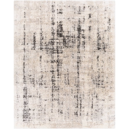 Eskimo Shag Gray 7 10  x 10  Modern Rectangle Area Rug