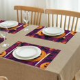 thumbnail image 6 of Lantern Pumpkin Halloween Spooky Placemats Set of 4 Farmhouse Spooky Halloween Place Mat Durable No Slip Outdoor Indoor Table Mats for Halloween Dining Table Accessories, 6 of 7