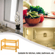 thumbnail image 4 of Estante de baño organizador de almacenamiento de piso de encimera de cocina de múltiples capas, 4 of 5