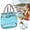 Sky Blue, variant on Glass Bubble Handbag Beverage Cup Unique Funky Thick Wine Glasses Gifts for Women Party, Creative Unique Drinking Glass for Fruit Juice, Tea, Matcha, Coffee, Flowers (Bubbled)