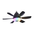 thumbnail image 3 of koolsoo Ceiling Fan Light with Remote Adjustable Speed Fan Light for Cafe Garage Bar black, 3 of 9