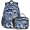 Color 1, variant on Jiaoprinted Yellow Tulip Backpack with Lunch Bag Set, 18.3 Inch Travel Laptop Backpack with Insulated Cooler Lunch Box, Spring Flower Casual Daypack Work Bag
