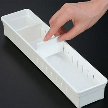 Kaboer Desk Drawer Organizer Tray With Adjustable Dividers