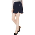 thumbnail image 1 of Project 28 Minifalda a rayas para mujer, azul, grande, 1 of 1