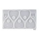 thumbnail image 2 of Ouija Planchette moldes de resina, moldes de fundición de silicona para juego de tablero de resina epoxi Ouija, artesanías bricolaje, fabricación de Baoblaze Molde colgante de resina, 2 of 8