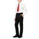 thumbnail image 4 of Odeerbi Niños 3 Piezas Caballero Traje Formal Preppy Traje de Manga Larga Camisa de Vestido y Pantalones de Traje Con Corbata Uniforme Escolar Conjunto, 4 of 8