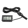 thumbnail image 1 of Termómetro higrómetro para reptiles, Mini termómetro LCD integrado, termómetro higrómetro, higrómetro, tecnología avanzada, 1 of 8