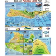 Franko Maps - Molokai Guide Map