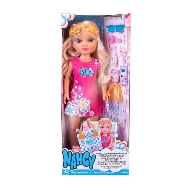Muñeca Nancy Qué llevo en mi bolsa 42 cm