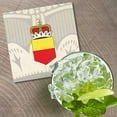 thumbnail image 2 of Liechtenstein Coat Of Arms 4'' X 4'' Square Wooden Coaster, 2 of 3