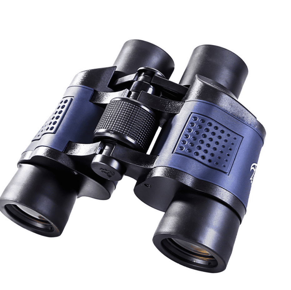 60x60 HD Telescope  Binoculars Ipx4 Waterproof Bak4 Prism Fmc Coating Folding Portable For Observing Outdoor Scenery Camping Hunt
