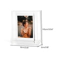 thumbnail image 5 of Square Photo Frame Modern Stand Showcase Your Photos with Clear Designs, Customized for 3inch/SQ Picture,Long lasting, 5 of 17