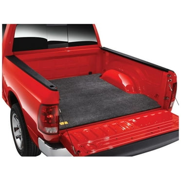 BedRug by RealTruck Bedmat | Compatible with 2004 - 2014 Ford F-150 Styleside 66.0 Bed, 06 - 08 Lincoln Mark Models w/Non Liner / Spray-In | Charcoal Grey, BMQ04SCS