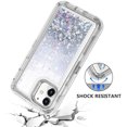 thumbnail image 4 of iPhone 11 Case Glitter Liquid Sparkle Floating Shiny Quicksand Clear Soft TPU, 4 of 4