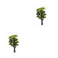 thumbnail image 2 of Guardoinrt Miniature Arbre Ancien Table de Sable Paysage Ornement Modèle de Construction Chemin de Fer Simulation Décoration Placement 10cm 2Ensemble, 2 of 6