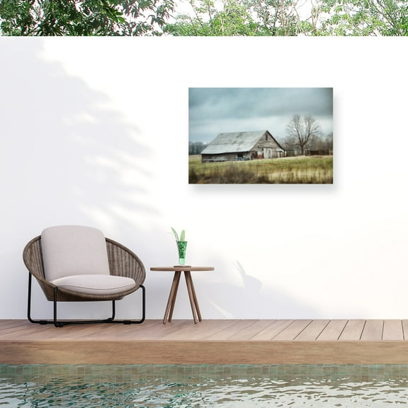 Jai Johnson 'An Old Gray Barn' Outdoor All-Weather Wall Decor