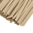 thumbnail image 3 of Uxcell 200Pcs Long Strong Paper Metallic Twist Ties for Tying Bread Candy Cookies Gift Bags Arts Crafts Ties Khaki 4.7", 3 of 5