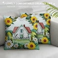 thumbnail image 3 of PHYHOO Throw Pillow Covers Flowers Truck Farmhouse Decorative Pillows Soft Velvet Cushion Cases for Couch Sofa Bed Home Decor, 3 of 5