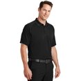 thumbnail image 4 of Sport-Tek T475 Mens Dry Zone Raglan Polo T-Shirt, Black - 3XL, 4 of 6