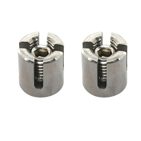 

M16x8 mm Cross Cable Clamps Wire Rope Cross Clamp 316 Stainless Steel Cross Clip (Pack of 2) AAA-146