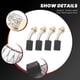 thumbnail image 5 of 10 Pcs 17×13×7mm Power Tool Motor Carbon Brush Black+gold+silver, 5 of 5