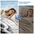 thumbnail image 2 of Horror Skull Cooling Blanket, Lightweight Breathable Summer Throw Blanket with Double Sided Cold Effect, Black Skeleton Spooky Halloween Picnic Beach Blankets Bed Sheet for Hot Sleepers 30"x40", 2 of 8
