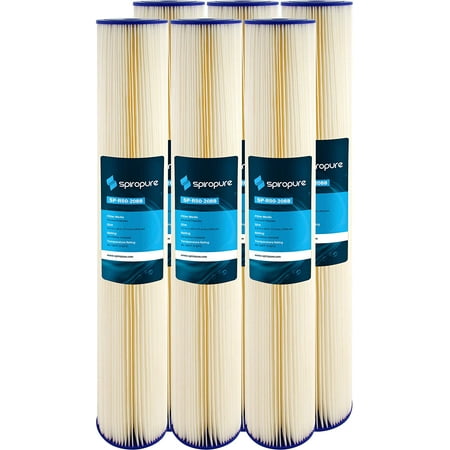 

SpiroPure Replacement for Hydronix SPC-45-2050 20x4.5 Filters (6 Pack)