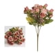 thumbnail image 1 of Ramo de Peonías Artificiales de Seda de 30 Cm, 10 Rosas y 5 Capullos, Ideal para Bodas, San Valentín, Novias, Decoración, Flores Falsas Realistas para Jarrones, Centros de Mesa, Fiestas En Casa, Jard, 1 of 5