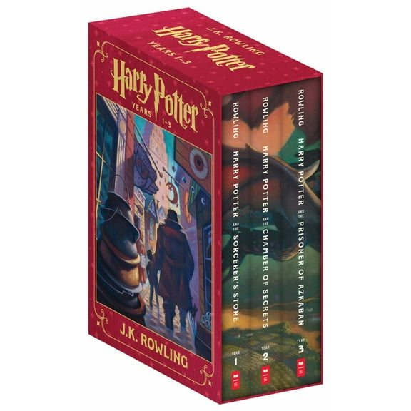 Harry Potter Paperback Box Set (Books 1-3) (Hardcover)