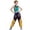 Purple A#01, variant on KIBOO Women Pop Star Costume, Pop Idol Singer Stage Outfit, 4-Piece Jacket T-Shirt Shorts and Shoulder Accessory Set, Adult Halloween Cosplay Costume for Party and Performance