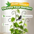 thumbnail image 6 of Plant Support Stakes, 2026 New Indoor Plant Trellis for Potted Plants, Garden Metal Trellis for Climbing Plants Indoor Outdoor Pothos Hoya Houseplants Flower Plant Support Structures, 6 of 9