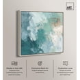 thumbnail image 2 of Minted Cloudscape I Canvas Print Coastal Abstract Art by Art Remedy, Silver Frame, 30 x 30, 2 of 6