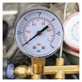 thumbnail image 2 of Manomètre Basse Pression pour Carburant Air Hydraulique 50mm 0/15 PSI 0/1 Bar 1/4 BSPT, Performance Durable, 2 of 6