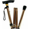 thumbnail image 1 of Folding Walking Cane, Extendable Cane with Wooden Handle, Adjustable Foldable Lightweight, Ensures Balance, Mobility Aid, 1 of 1