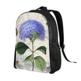 thumbnail image 2 of Fotbe Vintage Flower Mochila de Viaje para Laptop, Mochila Ejecutiva Delgada y Resistente 15.6", 2 of 8