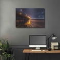 thumbnail image 5 of Luxe Metal Art 'Night Side' by Chris Moyer, Metal Wall Art, 36"x24", 5 of 9