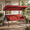 Red, variant on BaPiPro 3-Seat Metal Patio Swing with Adjustable Canopy, Cushions, Foldable Side Table, 2-in-1 Design for Patio, Garden, Porch, Blue