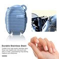 thumbnail image 2 of Portable Mini Folding Nail Clippers Keychain Stainless Steel Nail Clippers for Men Women Toenail Clippers for All Nail Types Travel Mini Foldable Nail Cutter, 2 of 8