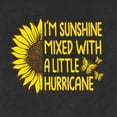 thumbnail image 5 of Wild Bobby, I'm Sunshine Mixed With A Little Hurricane , Inspirational/Christian, Men Premium Tri Blend Tee, Vintage Black, Medium, 5 of 5