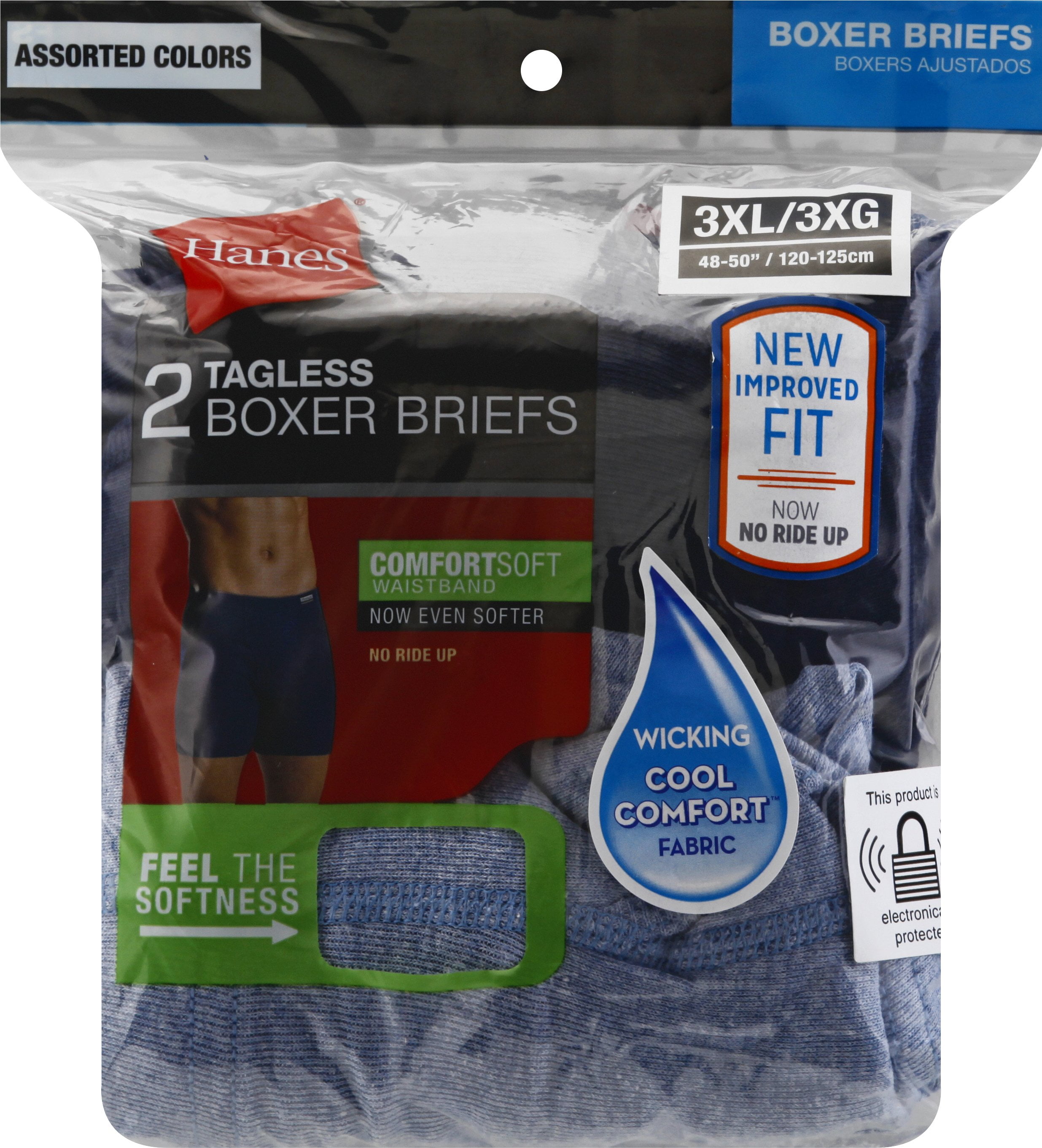 hanes tagless boxer briefs 3xl