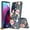 Flowers & Butterfly, variant on For Motorola Moto G Play 2023 Floral Patterns Design Transparent Silicone Shock Absorption Bumper Hard PC Back Phone Case Cover by Xpression - Flowers & Butterfly
