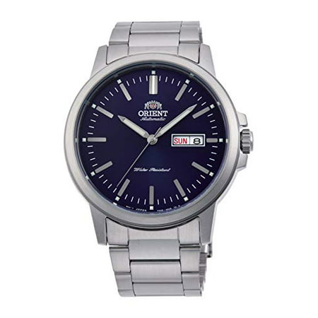 Orient RA-AA0C02L Men's Commuter Stainless Steel Blue Dial Day Date...