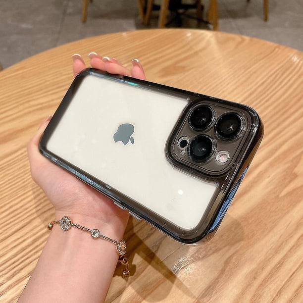 Funda protectora de lente Space Shell para iPhone 13: alta calidad, resistente a arañazos, polvo y golpes, protección total y agarre cómodo.